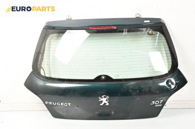 Заден капак за Peugeot 307 Hatchback (08.2000 - 12.2012), 4+1 вр., хечбек, позиция: задна