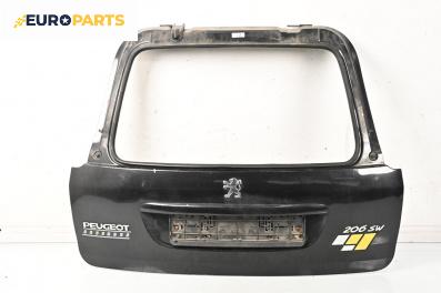 Заден капак за Peugeot 206 Station Wagon (07.2002 - ...), 4+1 вр., комби, позиция: задна