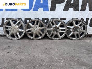 Алуминиеви джанти за Renault Scenic I Minivan (09.1999 - 07.2010) 15 цола, ширина 6 (Цената е за комплекта)