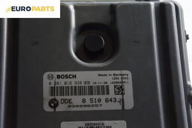 Компютър двигател за BMW 5 Series F10 Touring F11 (11.2009 - 02.2017) 530 d, 245 к.с., № Bosch 0281016938