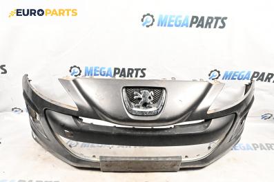 Предна броня за Peugeot 308 Station Wagon I (09.2007 - 10.2014), комби, позиция: предна