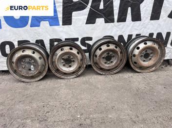 Стоманени джанти за Fiat Ducato Box III (03.1994 - 04.2002) 15 цола, ширина 6 (Цената е за комплекта)