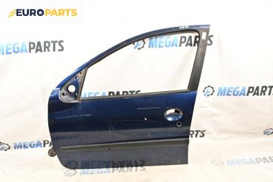 Врата за Peugeot 206 Hatchback (08.1998 - 12.2012), 4+1 вр., хечбек, позиция: предна, лява