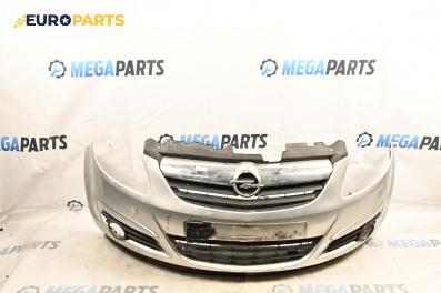 Предна броня за Opel Corsa D Hatchback (07.2006 - 08.2014), хечбек, позиция: предна