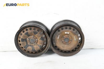 Стоманени джанти за Ford Transit Connect (06.2002 - 12.2013) 16 цола, ширина 6 (Цената е за 2 бр.)