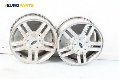 Алуминиеви джанти за Ford Focus I Hatchback (10.1998 - 12.2007) 15 цола, ширина 6 (Цената е за 2 бр.)
