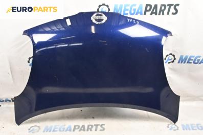 Преден капак за Nissan Micra III Hatchback (01.2003 - 06.2010), 2+1 вр., хечбек, позиция: предна