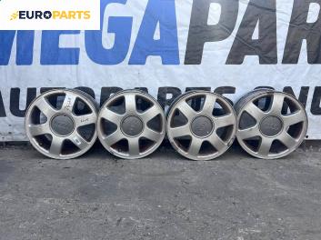 Алуминиеви джанти за Audi A3 Hatchback I (09.1996 - 05.2003) 15 цола, ширина 6 (Цената е за комплекта)