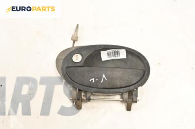 Външна дръжка за Opel Corsa C Hatchback (09.2000 - 12.2009), 2+1 вр., хечбек, позиция: предна, лява