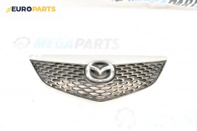 Решетка за Mazda 3 Hatchback I (10.2003 - 12.2009), хечбек, позиция: предна