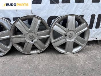Алуминиеви джанти за Renault Scenic II Minivan (06.2003 - 07.2010) 16 цола, ширина 6.5 (Цената е за комплекта)