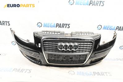 Предна броня за Audi A3 Sportback I (09.2004 - 03.2015), хечбек, позиция: предна