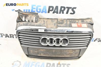 Решетка за Audi A4 Avant B7 (11.2004 - 06.2008), комби, позиция: предна