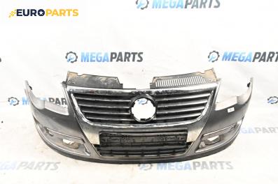 Предна броня за Volkswagen Passat V Variant B6 (08.2005 - 11.2011), комби, позиция: предна