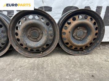 Стоманени джанти за Opel Astra F Estate (09.1991 - 01.1998) 14 цола, ширина 5.5 (Цената е за комплекта)