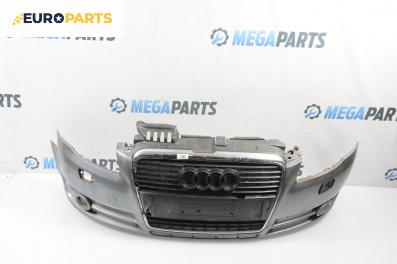 Предна броня за Audi A4 Sedan B7 (11.2004 - 06.2008), седан, позиция: предна