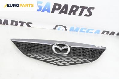 Решетка за Mazda 3 Hatchback I (10.2003 - 12.2009), хечбек, позиция: предна