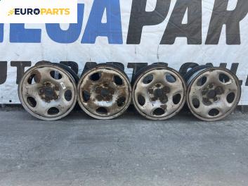 Стоманени джанти за Mazda MPV I Minivan (09.1988 - 09.1999) 15 цола, ширина 6 (Цената е за комплекта)