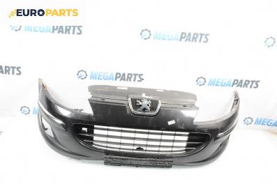 Предна броня за Peugeot 407 Sedan (02.2004 - 12.2011), седан, позиция: предна