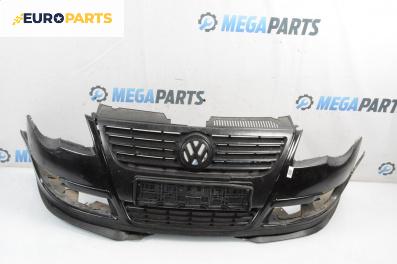 Предна броня за Volkswagen Passat V Variant B6 (08.2005 - 11.2011), комби, позиция: предна