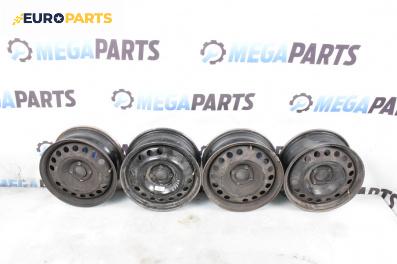 Стоманени джанти за Opel Meriva A Minivan (05.2003 - 05.2010) 15 цола, ширина 6, ET 43 (Цената е за комплекта)