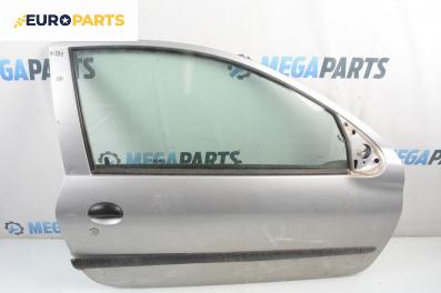 Врата за Peugeot 206 Hatchback (08.1998 - 12.2012), 2+1 вр., хечбек, позиция: предна, дясна