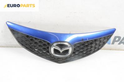 Решетка за Mazda 3 Hatchback I (10.2003 - 12.2009), хечбек, позиция: предна