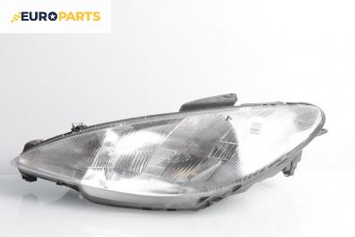Фар за Peugeot 206 Hatchback (08.1998 - 12.2012), хечбек, позиция: лява