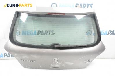 Заден капак за Peugeot 307 Hatchback (08.2000 - 12.2012), 4+1 вр., хечбек, позиция: задна