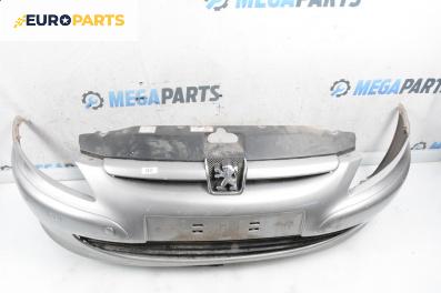 Предна броня за Peugeot 307 Hatchback (08.2000 - 12.2012), хечбек, позиция: предна