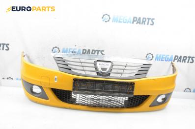 Предна броня за Dacia Logan Sedan I (09.2004 - 10.2012), седан, позиция: предна