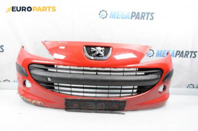 Предна броня за Peugeot 207 Hatchback (02.2006 - 12.2015), хечбек, позиция: предна