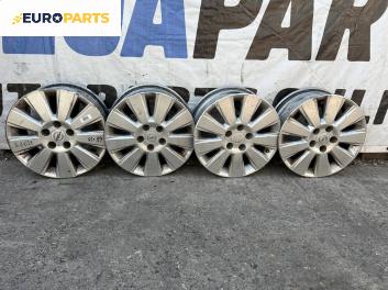 Алуминиеви джанти за Opel Zafira A Minivan (04.1999 - 06.2005) 16 цола, ширина 6.5 (Цената е за комплекта)