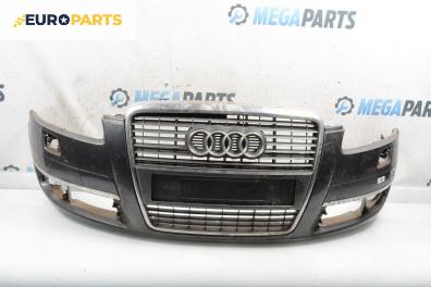 Предна броня за Audi A6 Sedan C6 (05.2004 - 03.2011), седан, позиция: предна