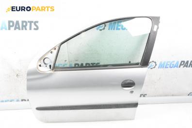 Врата за Peugeot 206 Hatchback (08.1998 - 12.2012), 4+1 вр., хечбек, позиция: предна, лява