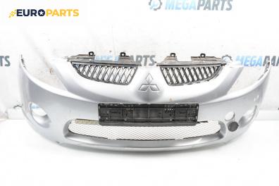 Предна броня за Mitsubishi Grandis Minivan (03.2003 - 12.2011), миниван, позиция: предна