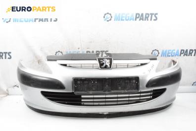 Предна броня за Peugeot 307 Hatchback (08.2000 - 12.2012), хечбек, позиция: предна