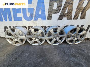 Алуминиеви джанти за Audi A4 Avant B7 (11.2004 - 06.2008) 16 цола, ширина 7.5, ET 45 (Цената е за комплекта)