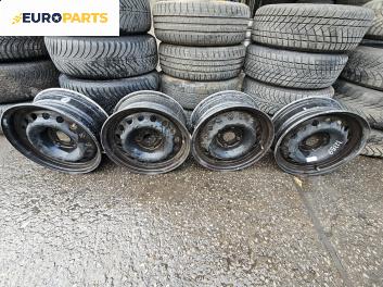 Стоманени джанти за Citroen C3 Hatchback I (02.2002 - 11.2009) 15 цола, ширина 6, ET 18 (Цената е за комплекта)