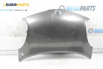 Преден капак за Nissan Micra III Hatchback (01.2003 - 06.2010), 4+1 вр., хечбек, позиция: предна