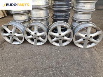 Алуминиеви джанти за Toyota Corolla E12 Hatchback (11.2001 - 02.2007) 15 цола, ширина 6, ET 45 (Цената е за комплекта)