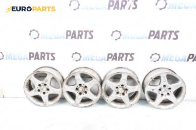 Алуминиеви джанти за Mercedes-Benz C-Class Sedan (W203) (05.2000 - 08.2007) 16 цола, ширина 7 (Цената е за комплекта)