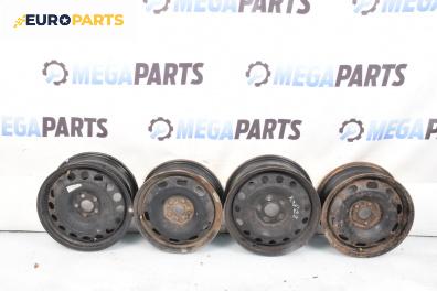 Стоманени джанти за Seat Toledo II Sedan (10.1998 - 05.2006) 16 цола, ширина 5 (Цената е за комплекта)