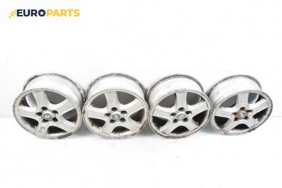 Алуминиеви джанти за Hyundai Santa Fe I SUV (11.2000 - 03.2006) 16 цола, ширина 6.5  J (Цената е за комплекта)