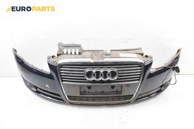 Предна броня за Audi A4 Avant B7 (11.2004 - 06.2008), комби, позиция: предна