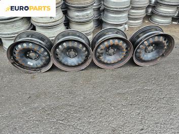 Стоманени джанти за Fiat Bravo II Hatchback (11.2006 - 06.2014) 16 цола, ширина 7, ET 31 (Цената е за комплекта)