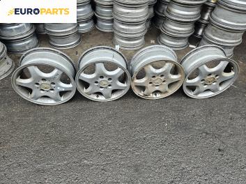 Алуминиеви джанти за Mercedes-Benz CLK-Class Coupe (C208) (06.1997 - 09.2002) 16 цола, ширина 7, ET 37 (Цената е за комплекта)