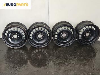 Стоманени джанти за Mercedes-Benz C-Class Estate (S204) (08.2007 - 08.2014) 16 цола, ширина 7 (Цената е за комплекта)