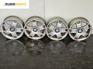 Алуминиеви джанти за Volkswagen Golf IV Hatchback (08.1997 - 06.2005) 15 цола, ширина 6 (Цената е за комплекта)