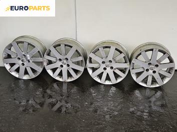 Алуминиеви джанти за Peugeot 207 Hatchback (02.2006 - 12.2015) 17 цола, ширина 7 (Цената е за комплекта)